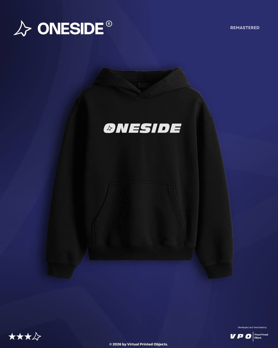 ONESIDE BASIC OVERSIZED HOODIE