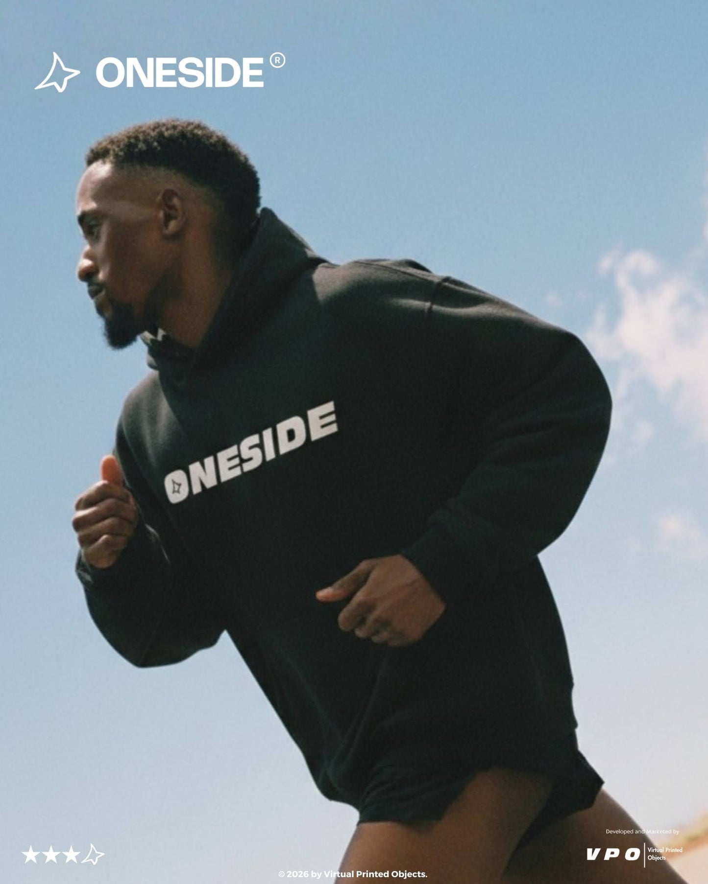 ONESIDE BASIC OVERSIZED HOODIE